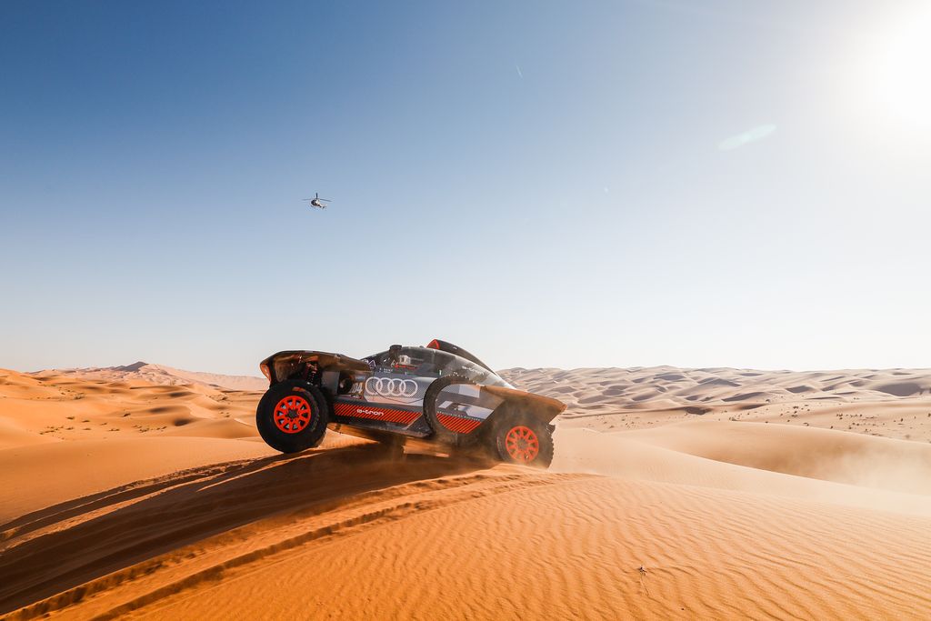 Audi fører i Dakar Rally over halvvejs i løbet
(Foto: Audi Sport)